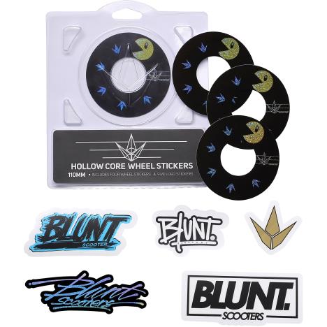 Blunt - 4 Pack Wheel Sticker 110mm - Pacman £5.90